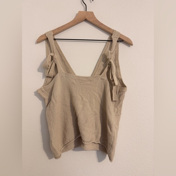 NWOT Free People Beach Keiran Sweater Knit Tank Top - Picture 4 of 5